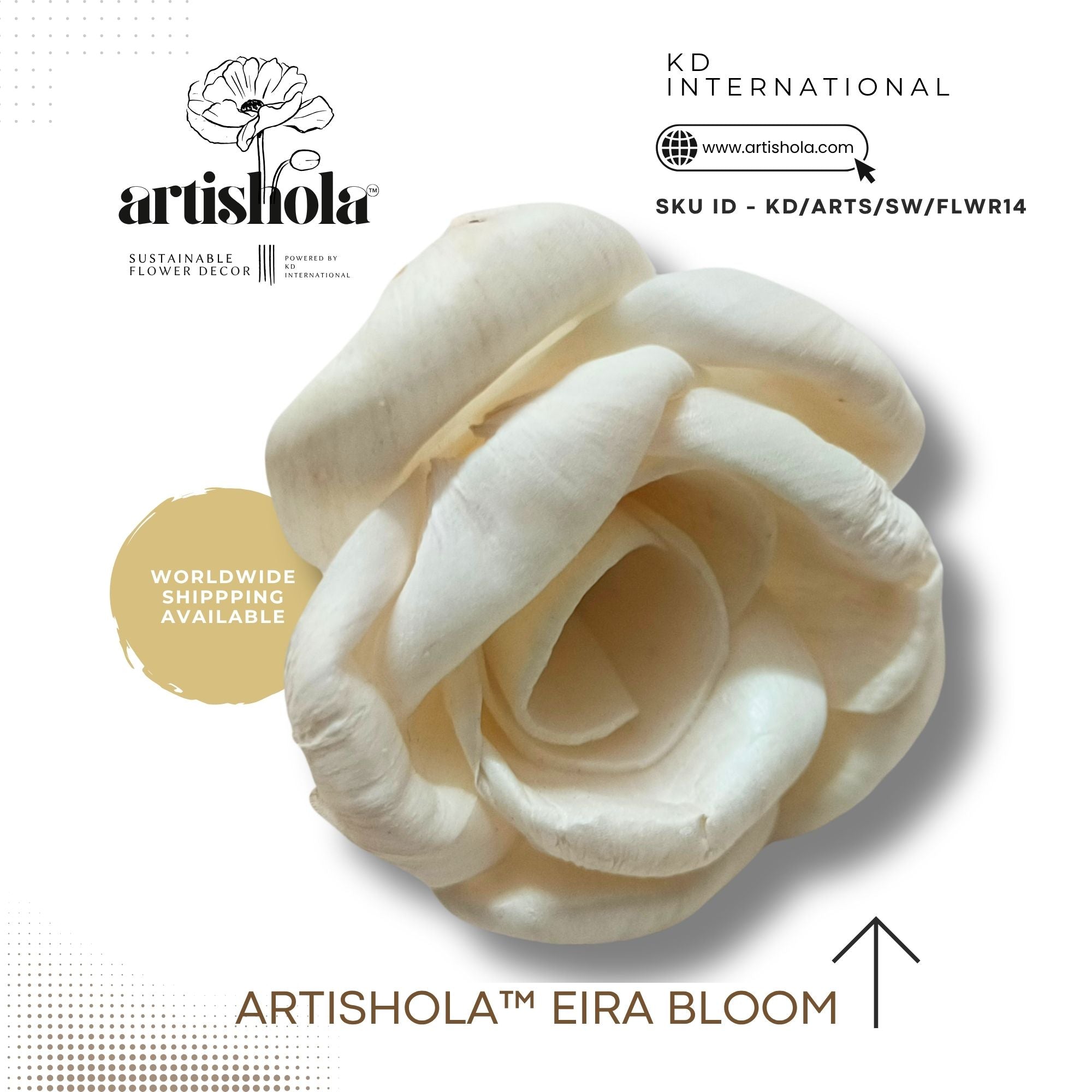 Artishola™ Eira Bloom - sola wood flower