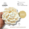 Artishola™ Ivory Bliss Bloom - sola wood flower